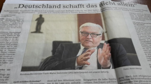 TA-Artikel zu Dtschland und Flüchtlinge 2015.09.12 Titel Blog xxx