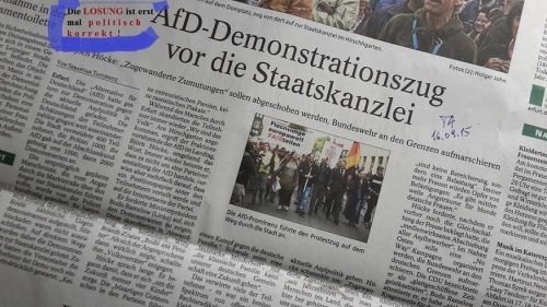 2015.09.16 AfD will Zeichen setzen, aber ... 10 Presse am 17.09.15