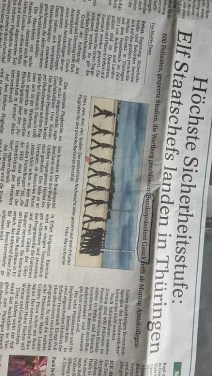 Heimsuchung Thüringens durch Gauck