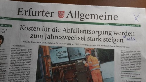 TA-Artikel EF MüllKostenErhöhung 1 2015.09.22 Blog xxx