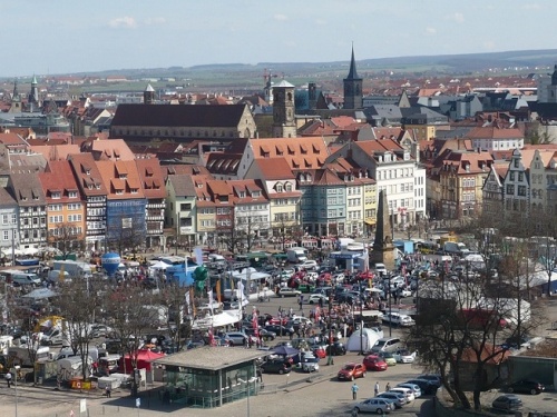 Erfurter AutoFrühling  2011 Domplatz