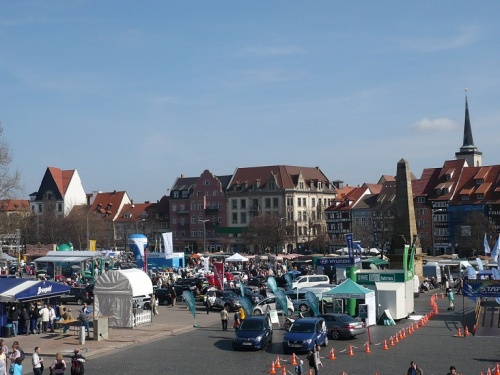 Erfurter AutoFrühling  2011 Domplatz