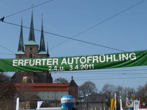 Erfurter AutoFrühling  2011 Domplatz