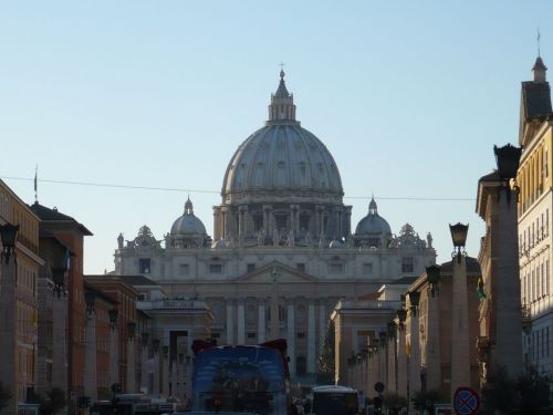 128 Blick auf den Petersdom