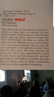 2015 EF BuchLese 06 Wahrheit _ M. Wolf