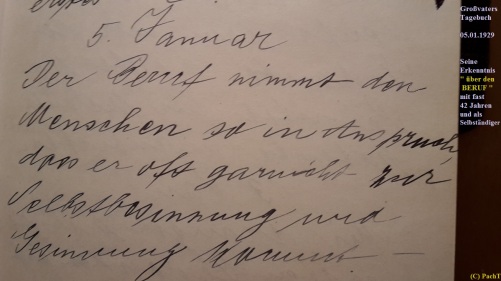 1887 - 1974 Erinnerung an meinen Opa Innedenksprüche Tgb 09