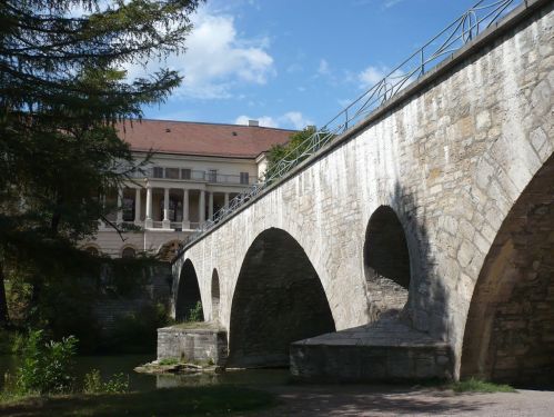 Weimar IlmPark Brücke z. Schloss Süd