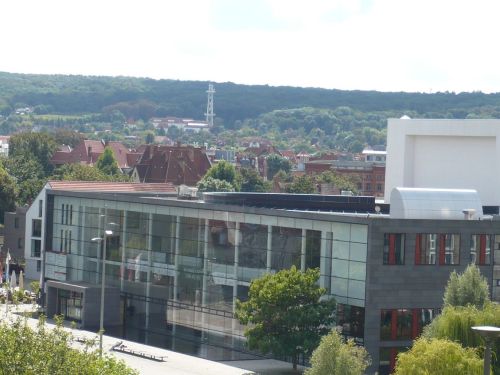Theater vom Petersberg gesehen