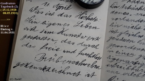 1887 - 1974 Erinnerung an meinen Opa Innedenksprüche Tgb 10