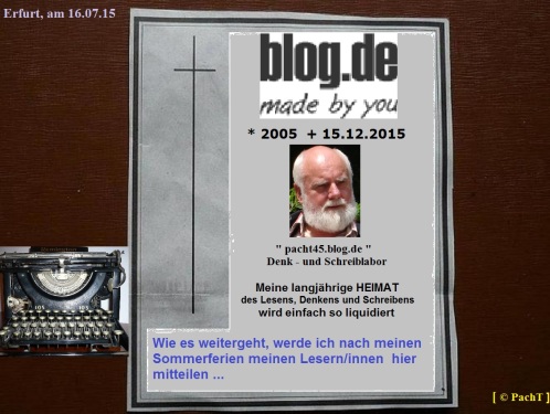 pacht45.blog.de - TRAUERanzeige 1 AVIS
