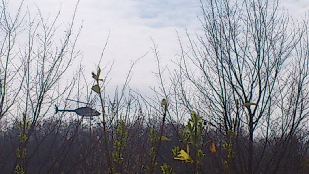 ( OBSERVIERUNG meines DuS - LABORs aus der Luft )