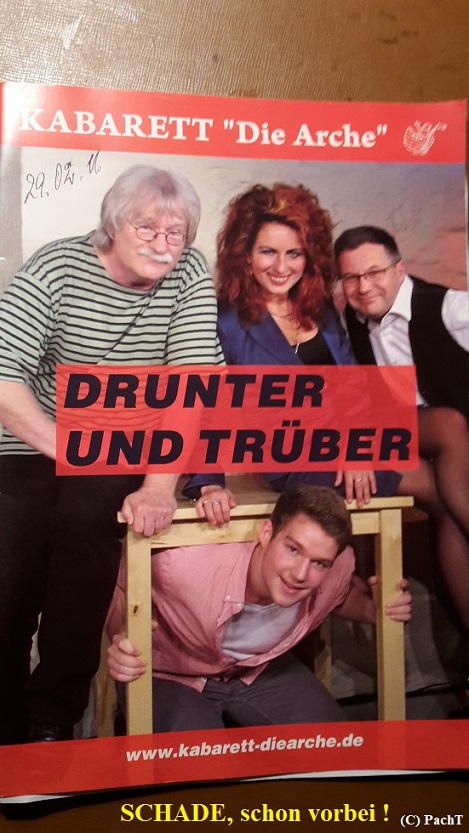 2016.02.29. Kabarett DRUNTER und Trüber 21 MerkHeft