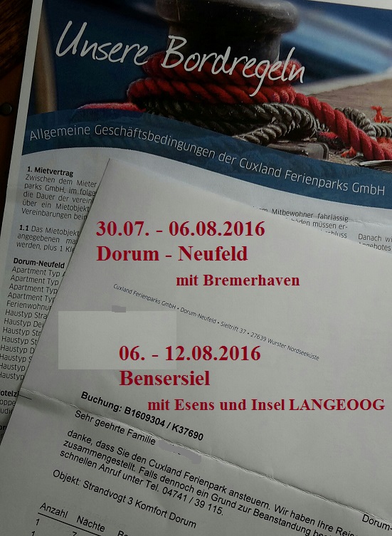 2016.07.30 - 08.12. Nordsee