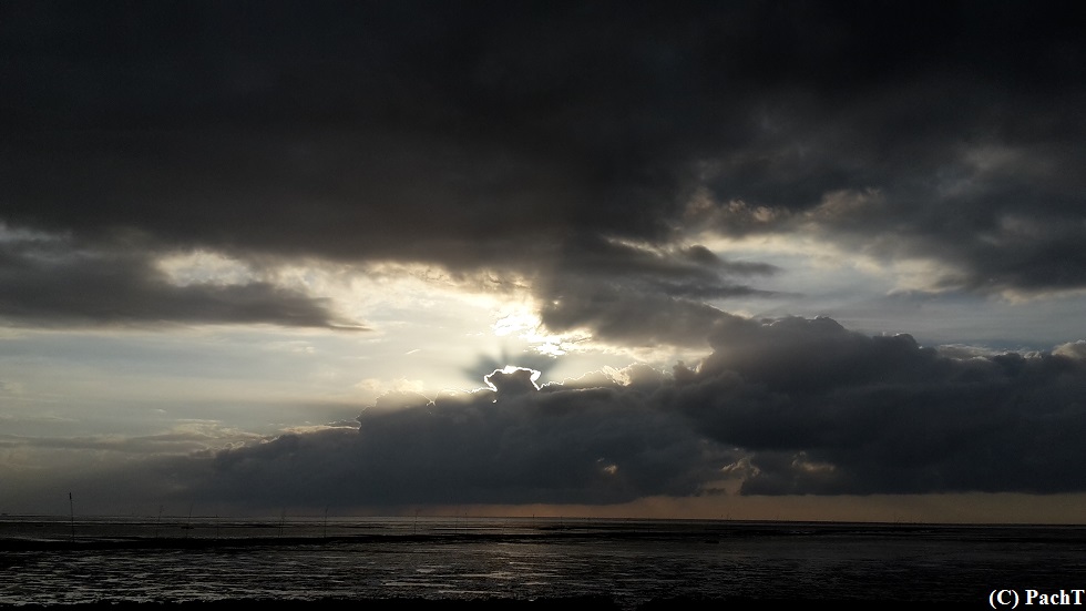 Dorum - Neufeld 30 Wolken u. Wattenmeer