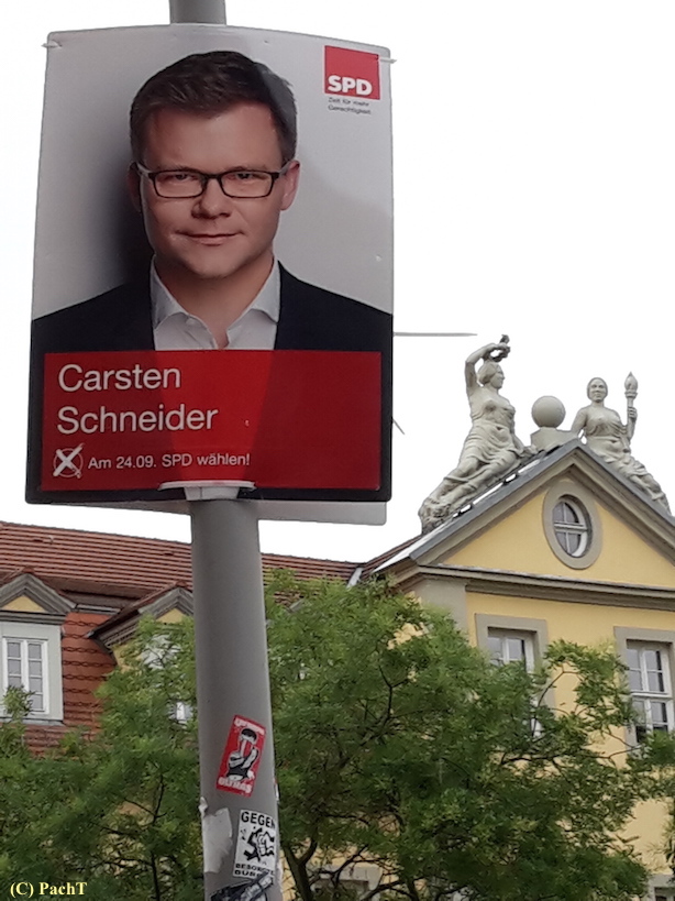 048 BilderBuchWahlKampfStart SPD in Erfurt