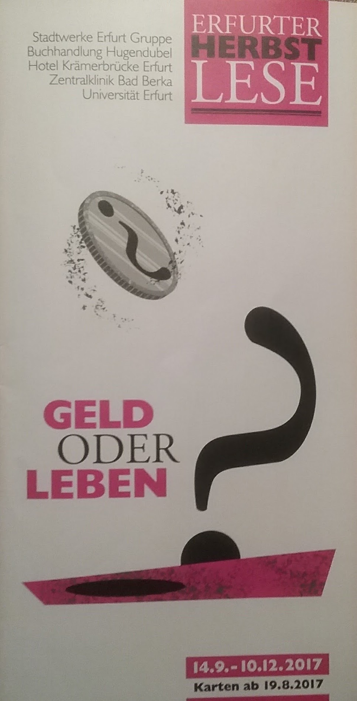 2017.10.09 000 Erfurter HerbstLESE GeneralThema