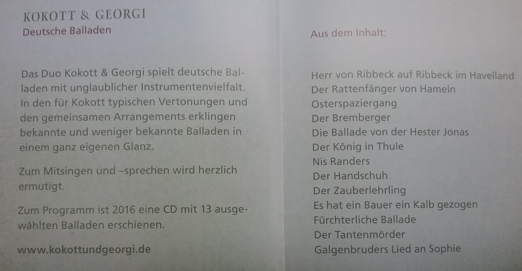 2017.10.14_003 EF HerbstLese Georgi u. Kokott Ticket