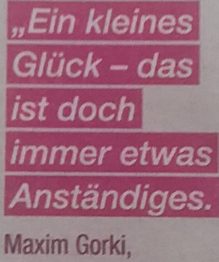 Zitat Glück