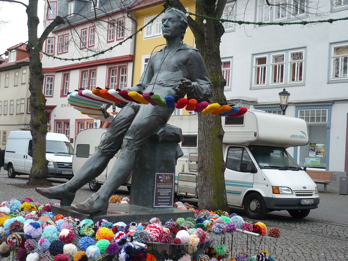 2013 Arnstadt Advent-Impressionen 03_2 Stuhl f Bach