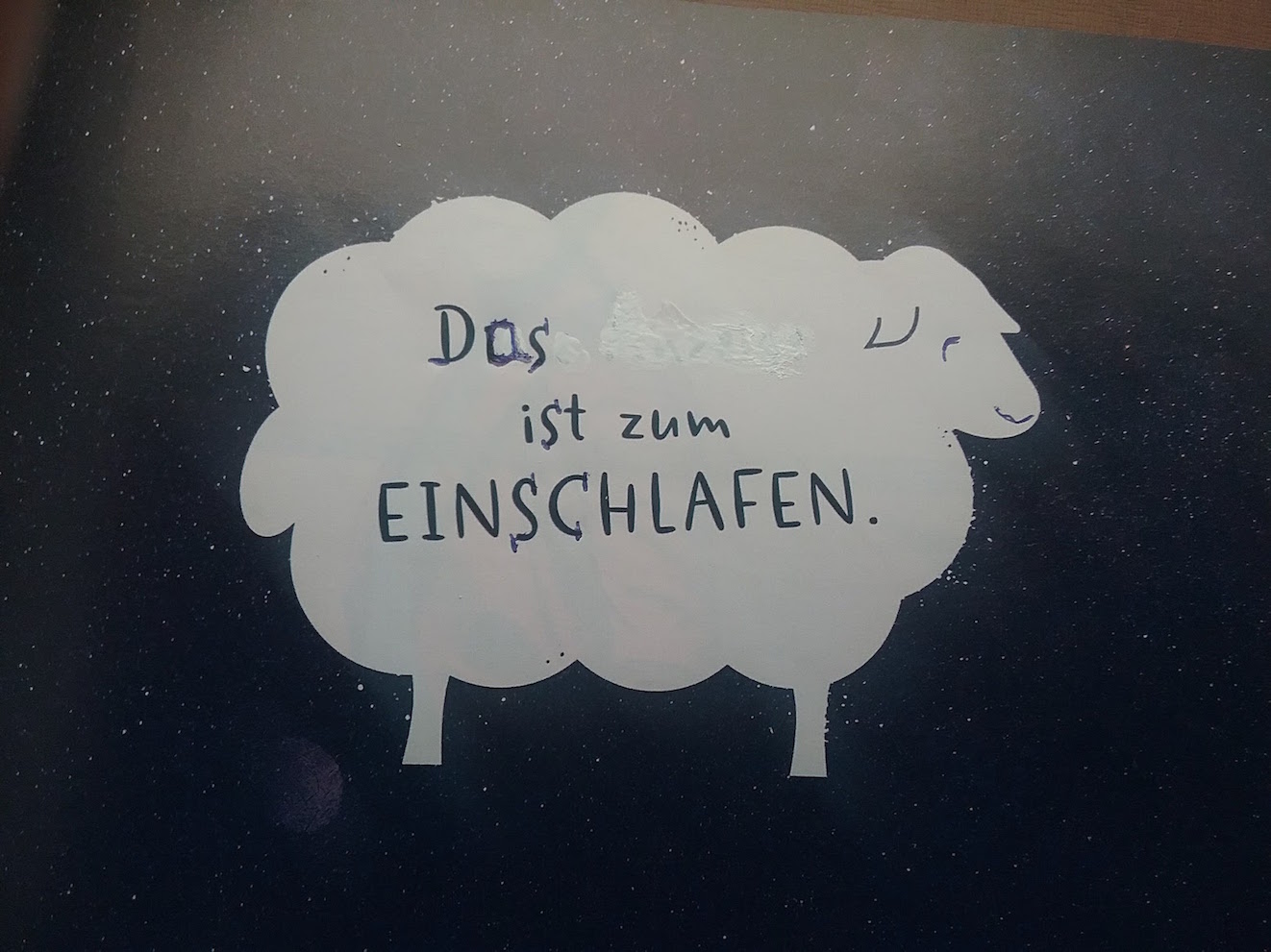 Bild _ EinschlafSchaf