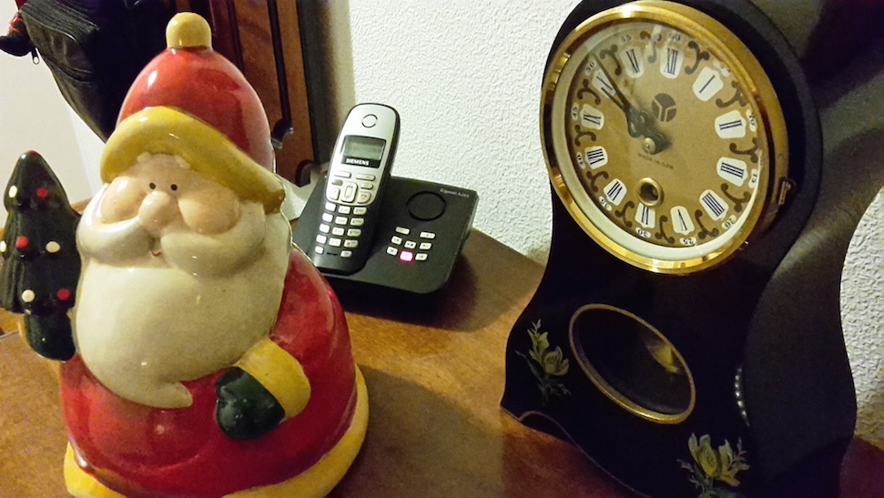 Weihnachtlicher TelefonDienst