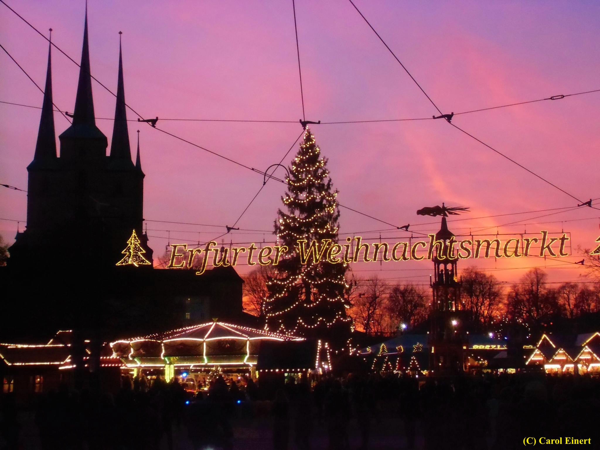 Weihnachtsmarkt 22.12.17 - Carol Einert