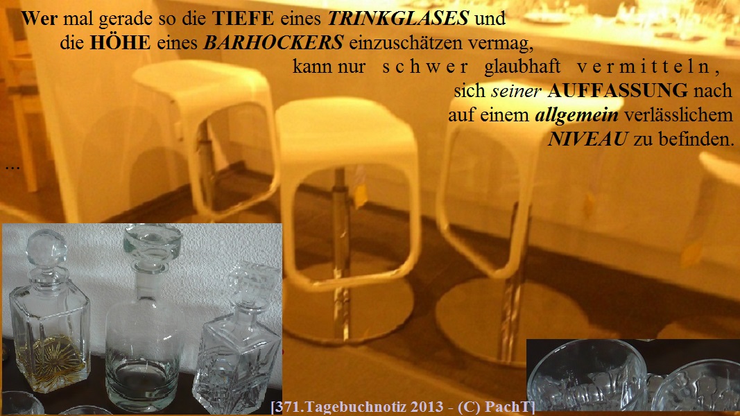 Zitat Niveau Pacht 371.Gedanke