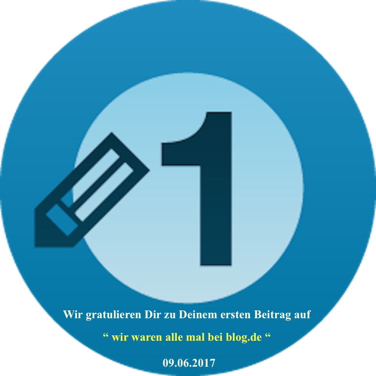PachTs wordpress 16 Gratulation zum erster Beitrag_blog.de 09.06.17.