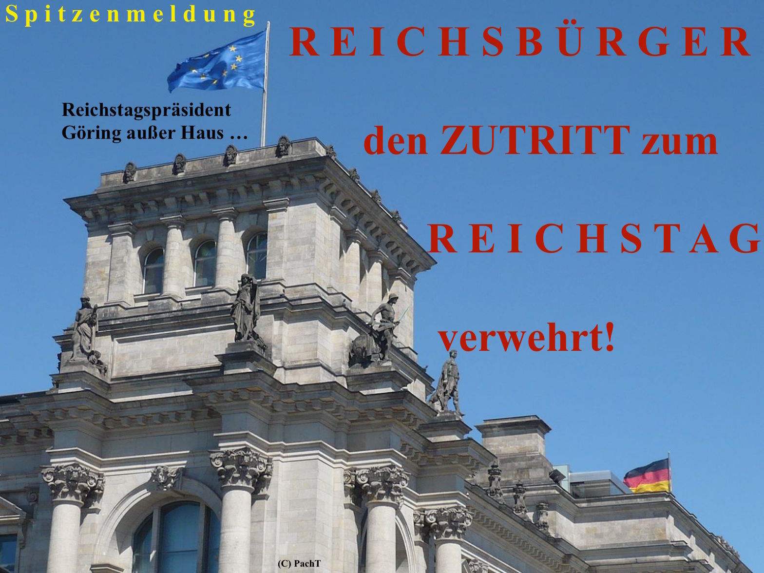 Reichstag kontra Reichsbürger