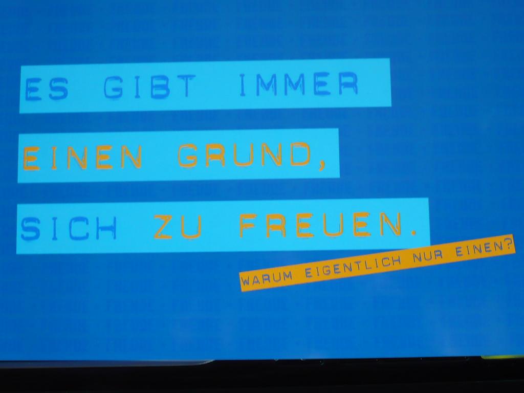 GeburtstagsGruß Freude