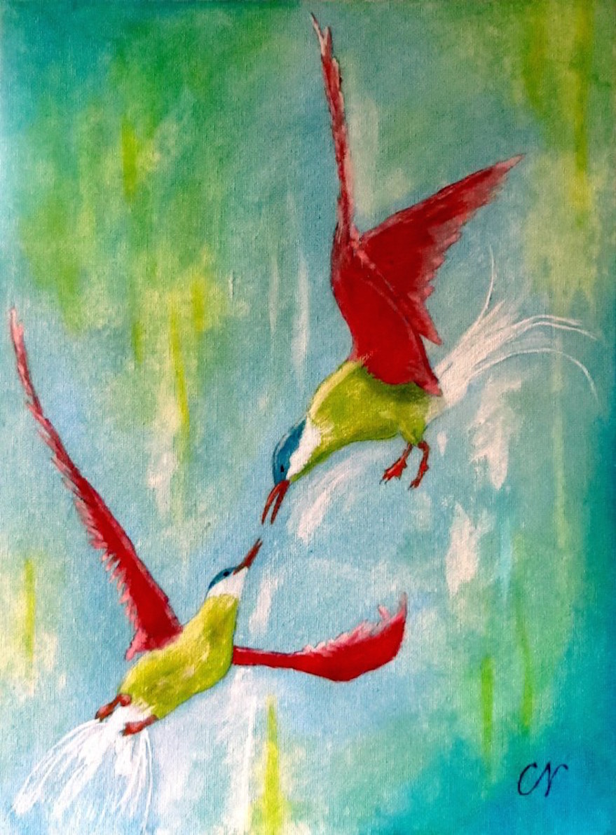 Bild_Kleine paradiesische Vögeleii_Christel Noack