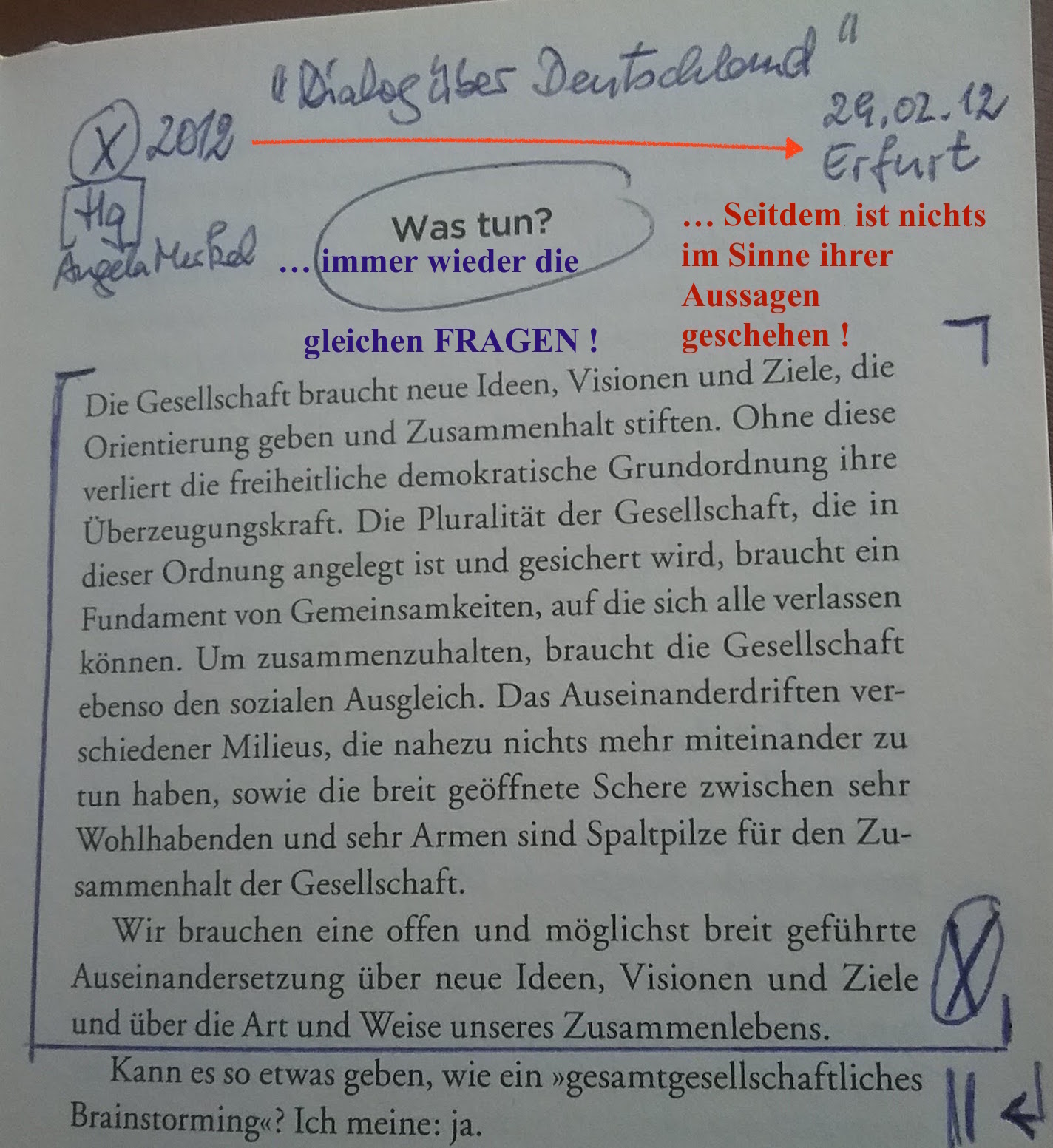 Buch StreitSchrift 07 Versprechen nicht gehalten