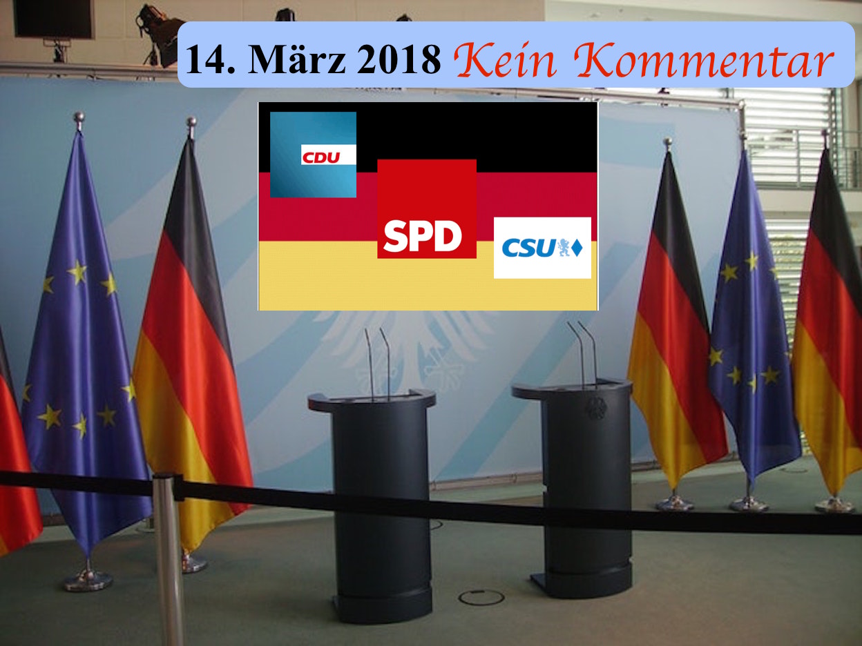 GroKo Neuauflage März 2018
