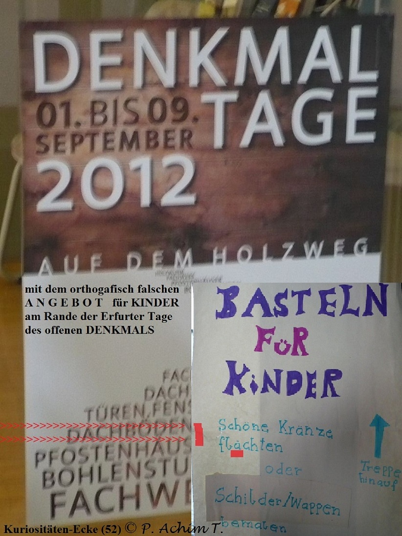 KURIOS 52 Schlechtes Beispiel