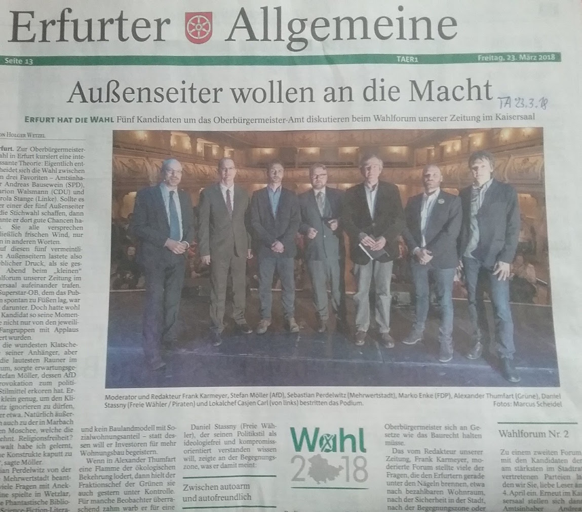 007 OB - WAHLEN in EF Forum 1 PresseFazit