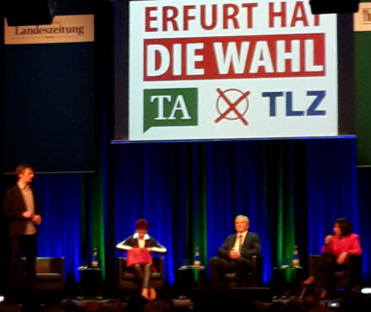 017 OB - WAHLEN in EF Forum 2 LINKE_SPD_CDU
