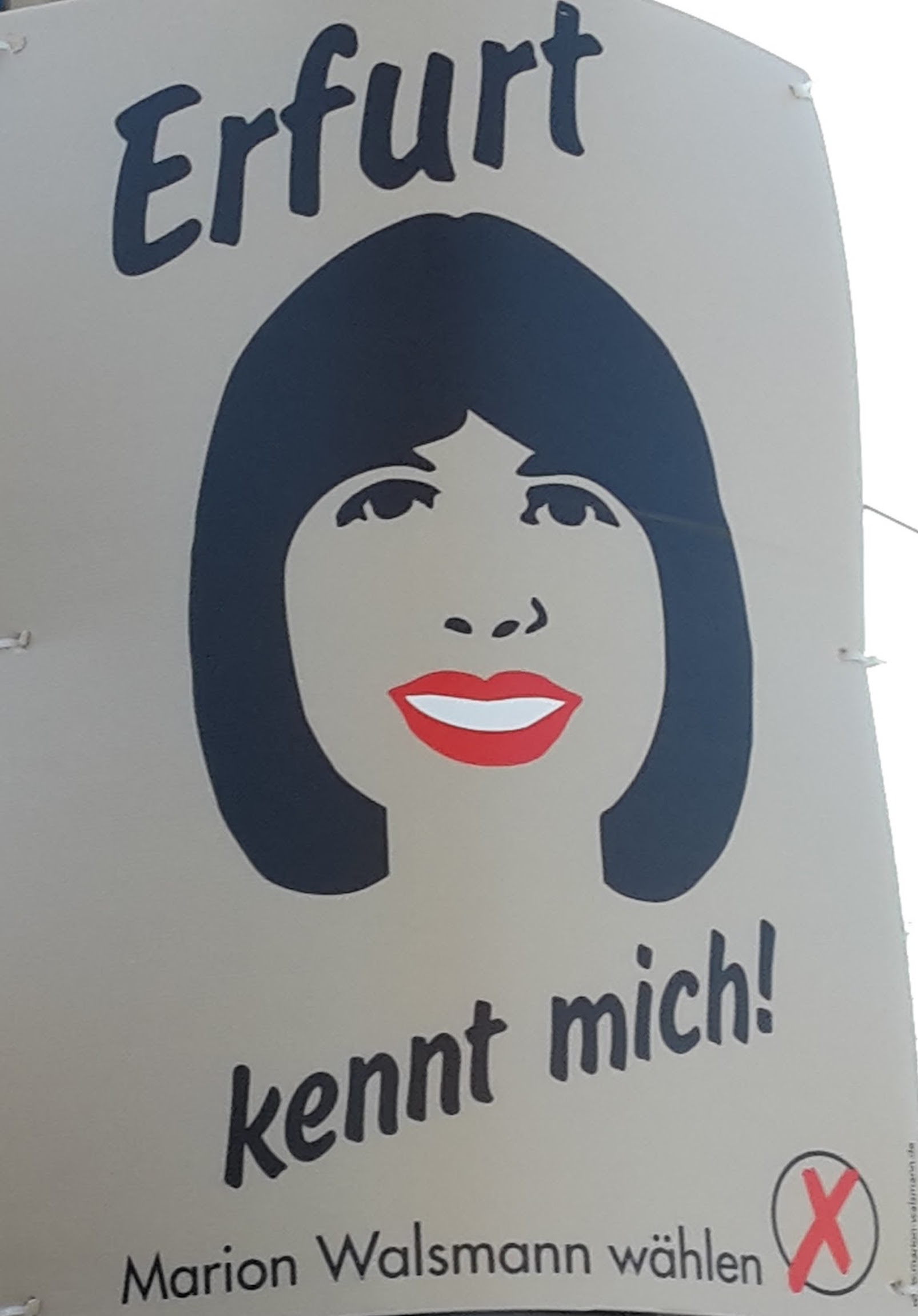 019 OB - WAHLEN in EF Ein mutiges Plakat
