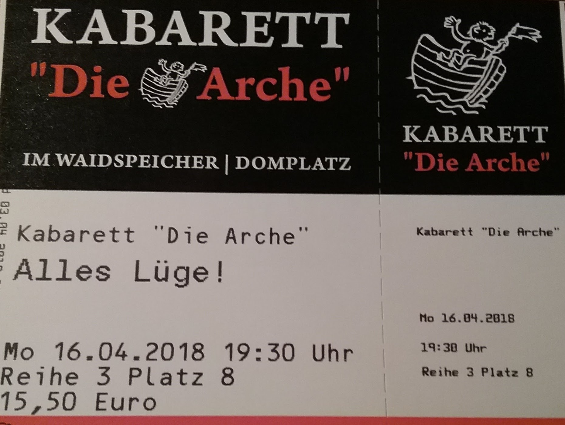 2018.04.16 Kabarett 1 ALLES LÜGE