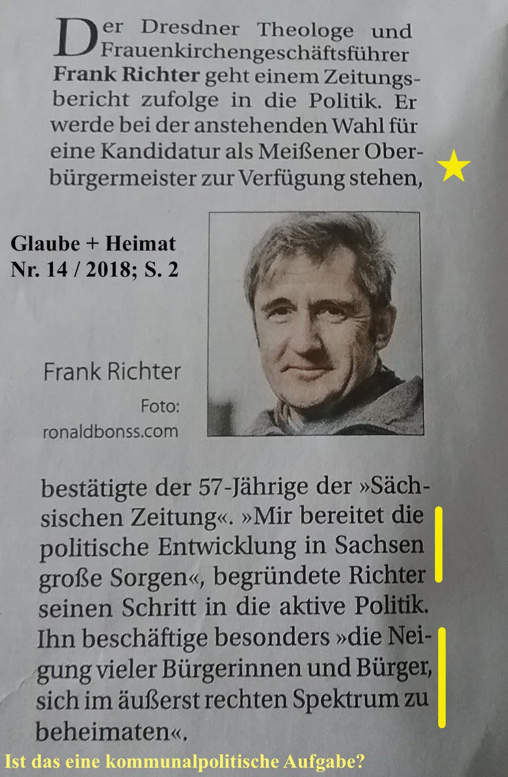 Buch StreitSchrift 08 Entscheidung für Politik