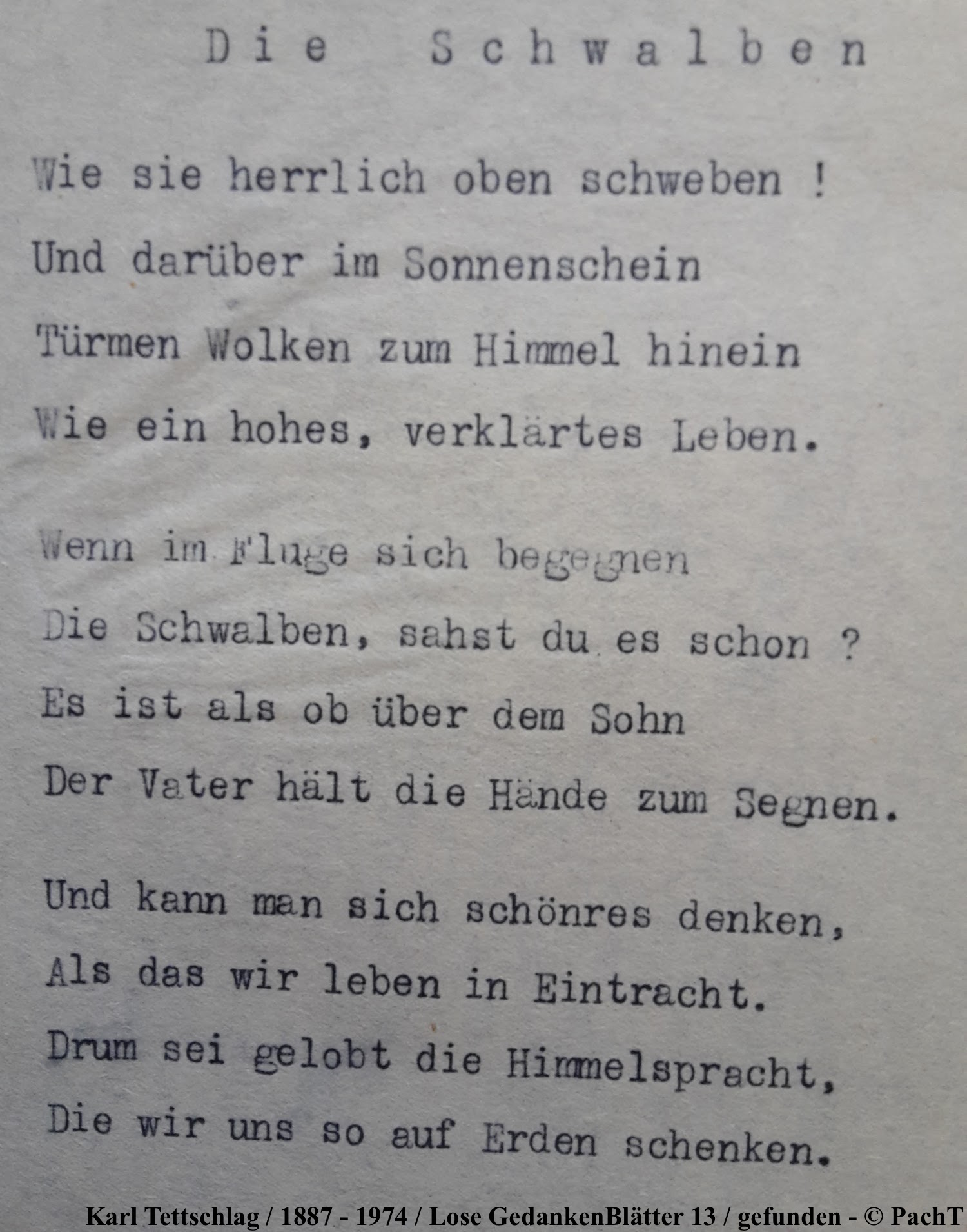 1887 - 1974 Erinnerungen an meinen Opa _ Lose GedankenBlätter 13