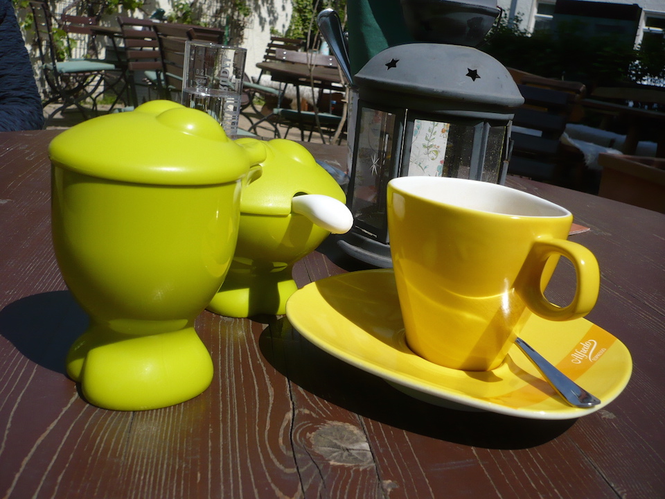 2018.05.05_ Eisenach LANDGRAFENSCHLUCHT 01 Stärkung für Spaziergang