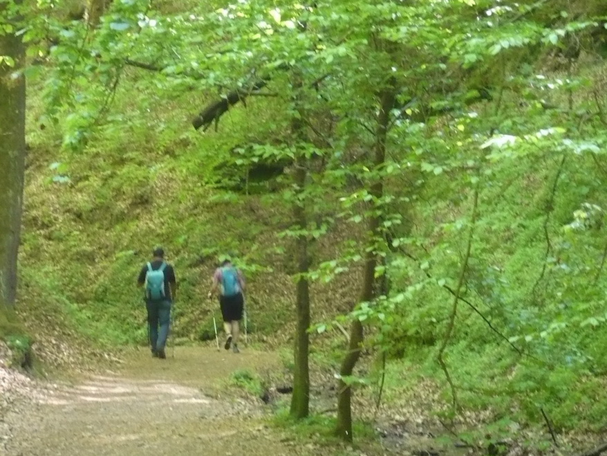 2018.05.05_ Eisenach LANDGRAFENSCHLUCHT 17 Wanderer