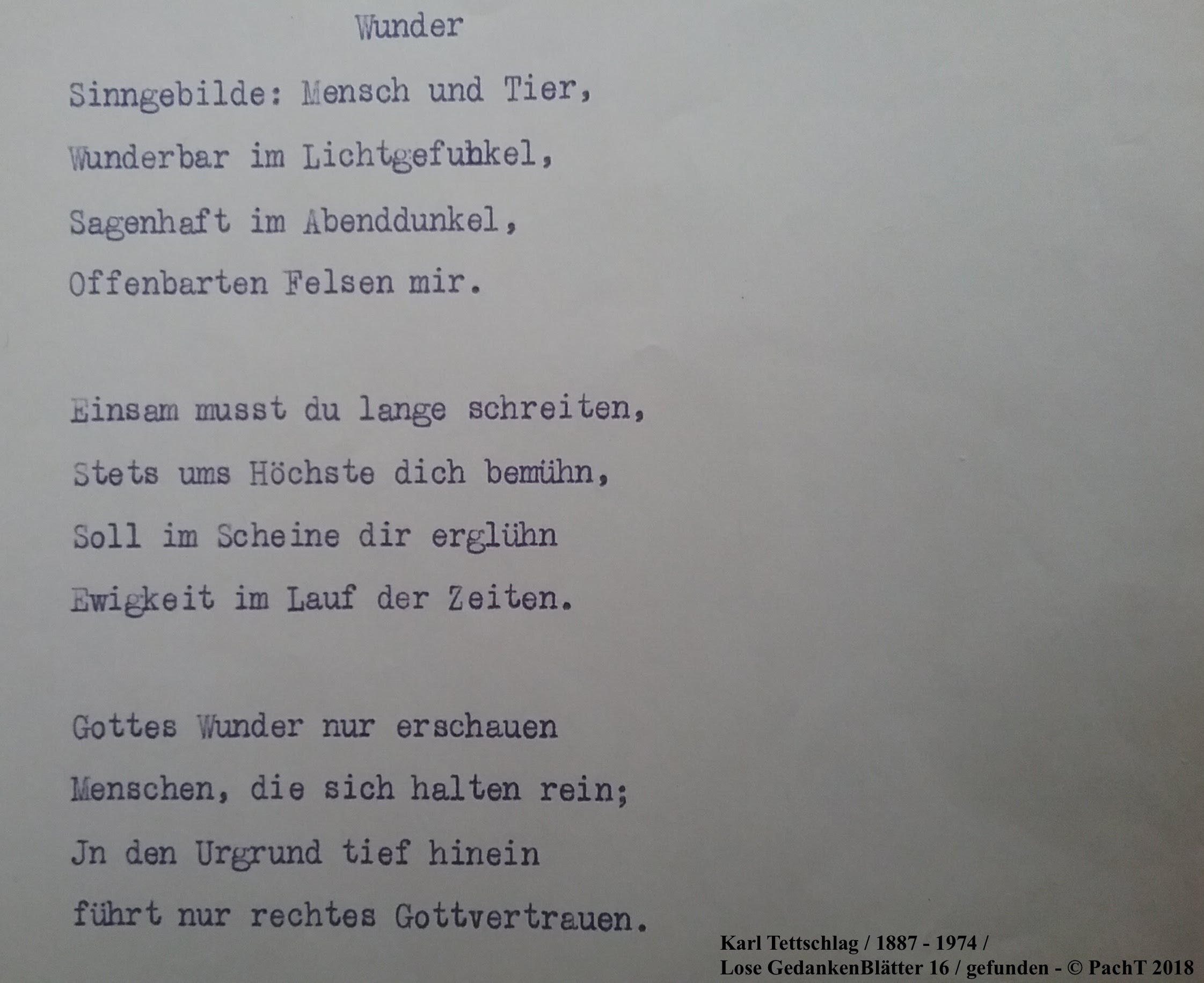 1887 - 1974 Erinnerungen an meinen Opa _ Lose GedankenBlätter 16