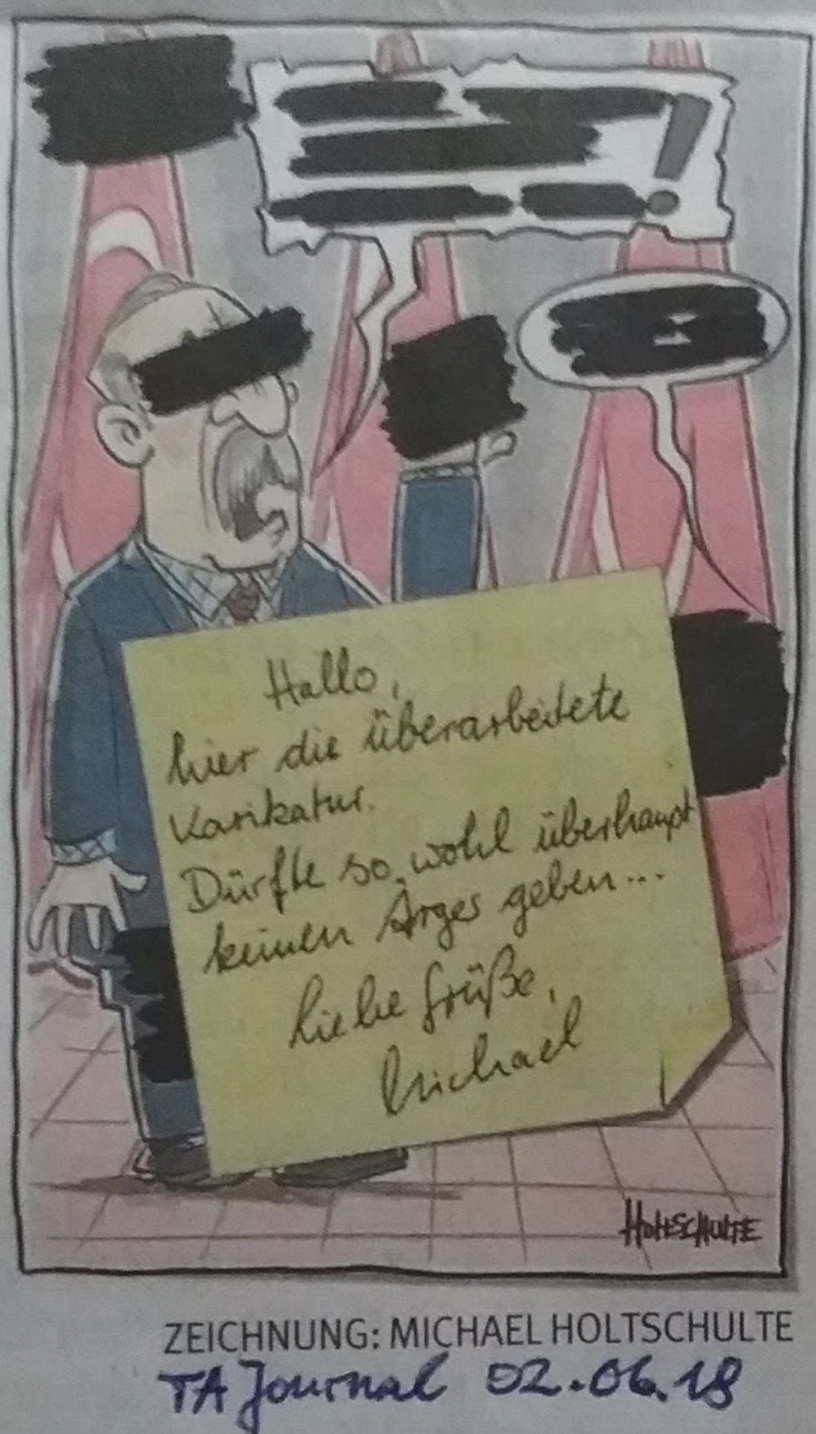 Karikatur KarikativeMeinungsFreiheit