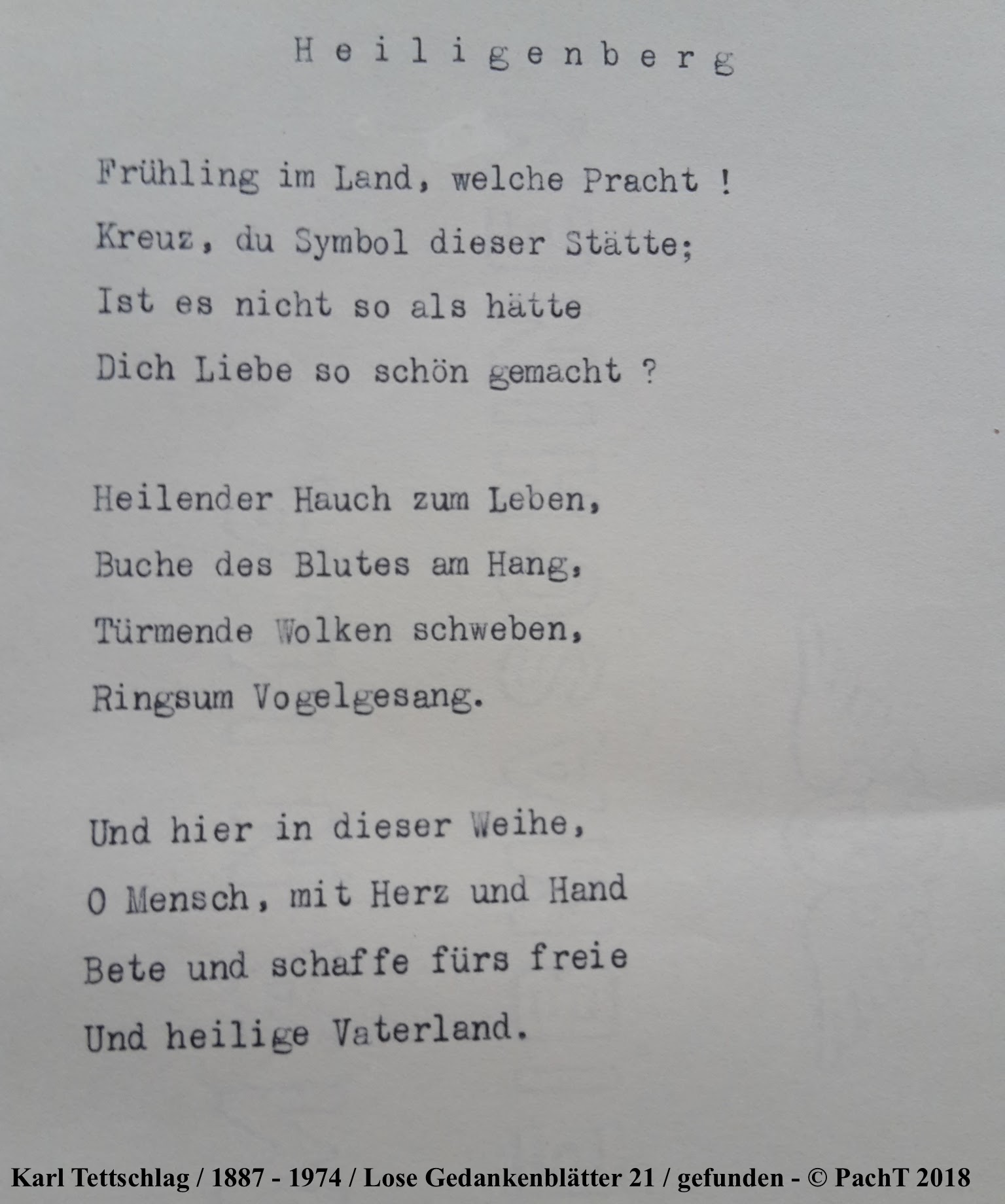 1887 - 1974 Erinnerungen an meinen Opa _ Lose GedankenBlätter 21