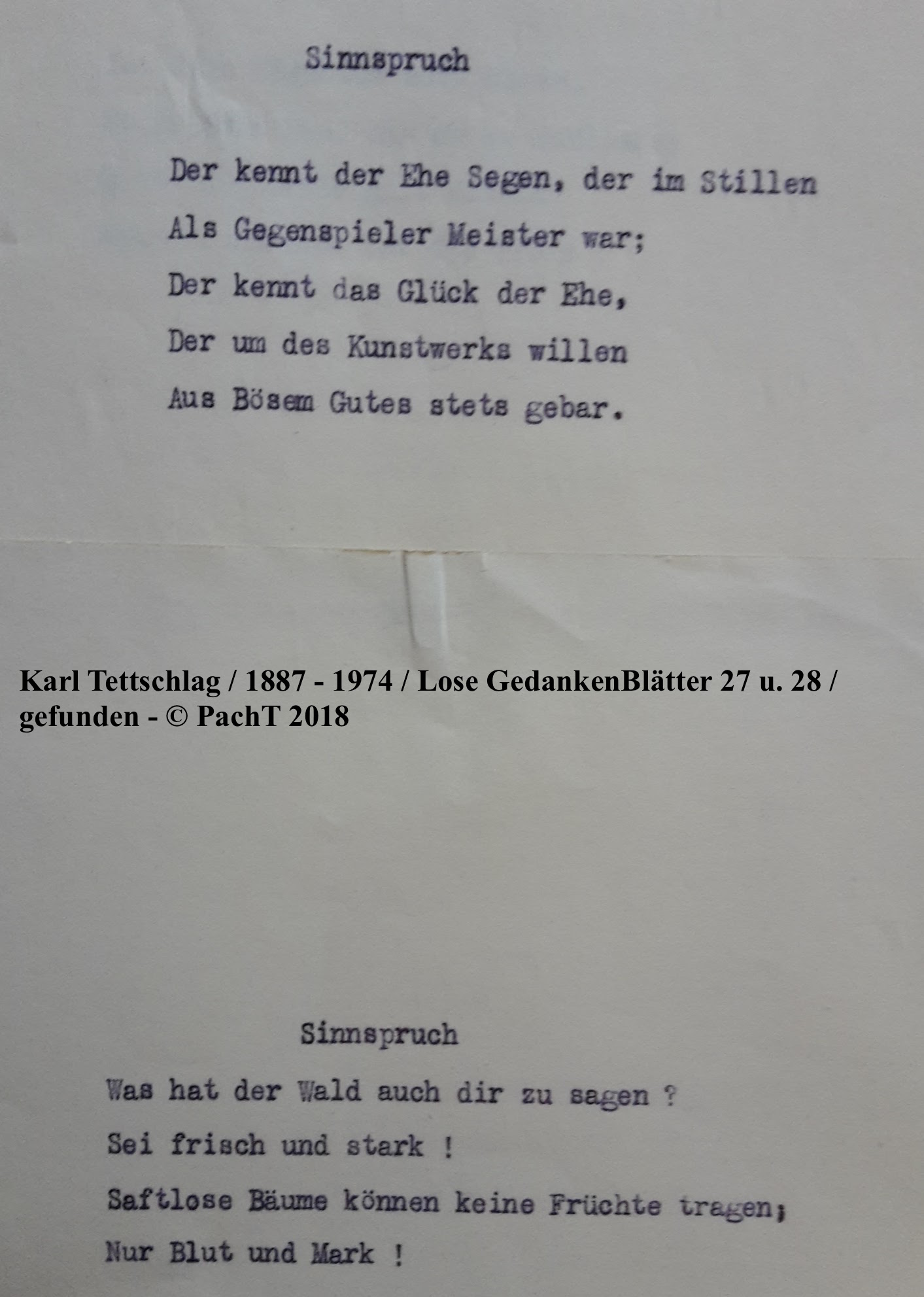 1887 - 1974 Erinnerungen an meinen Opa _ Lose GedankenBlätter 27_28