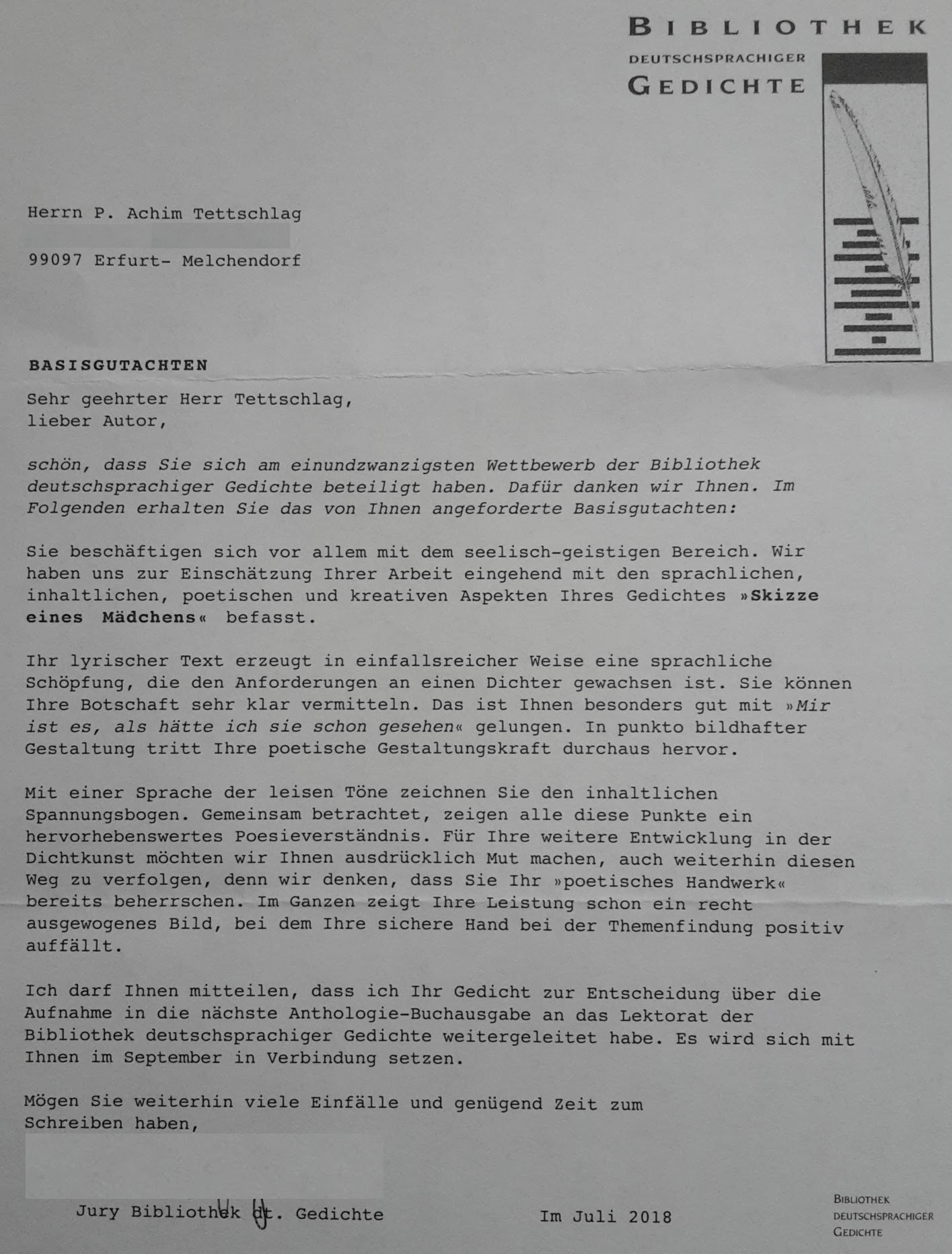 Bibliothek dtschspr. Gedichte 2018_ 03_ Bd. XXI _Aufforderung jpg