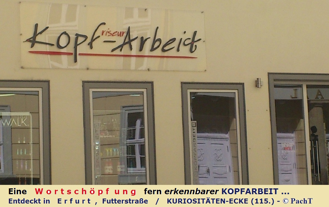 KURIOS 115 SprachVerstümmelung