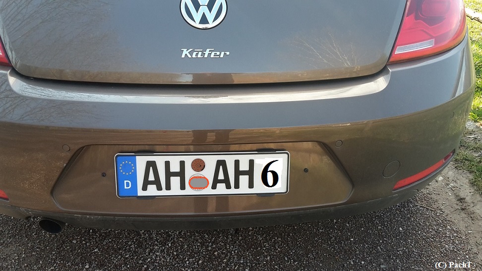 KURIOS 130 Ein AH-AH 6 SEX-KÄFER-Modell