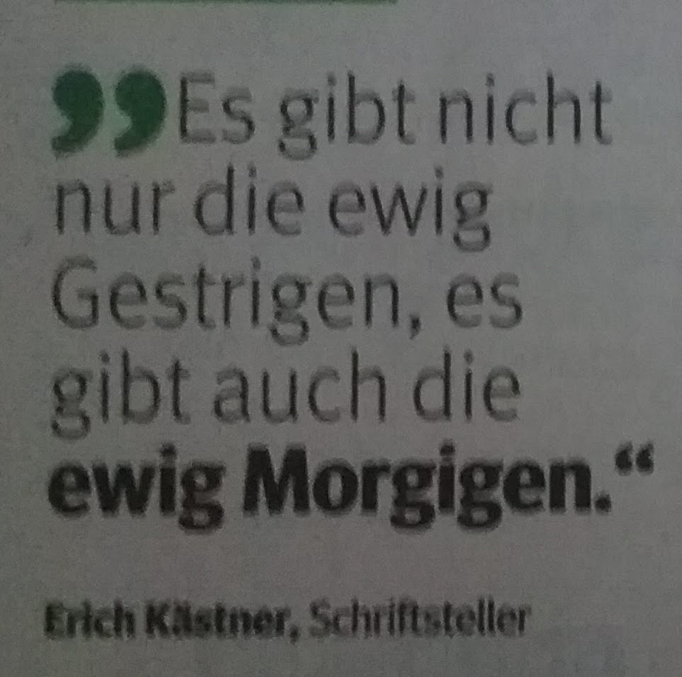 Zitat Die Ewigen ...